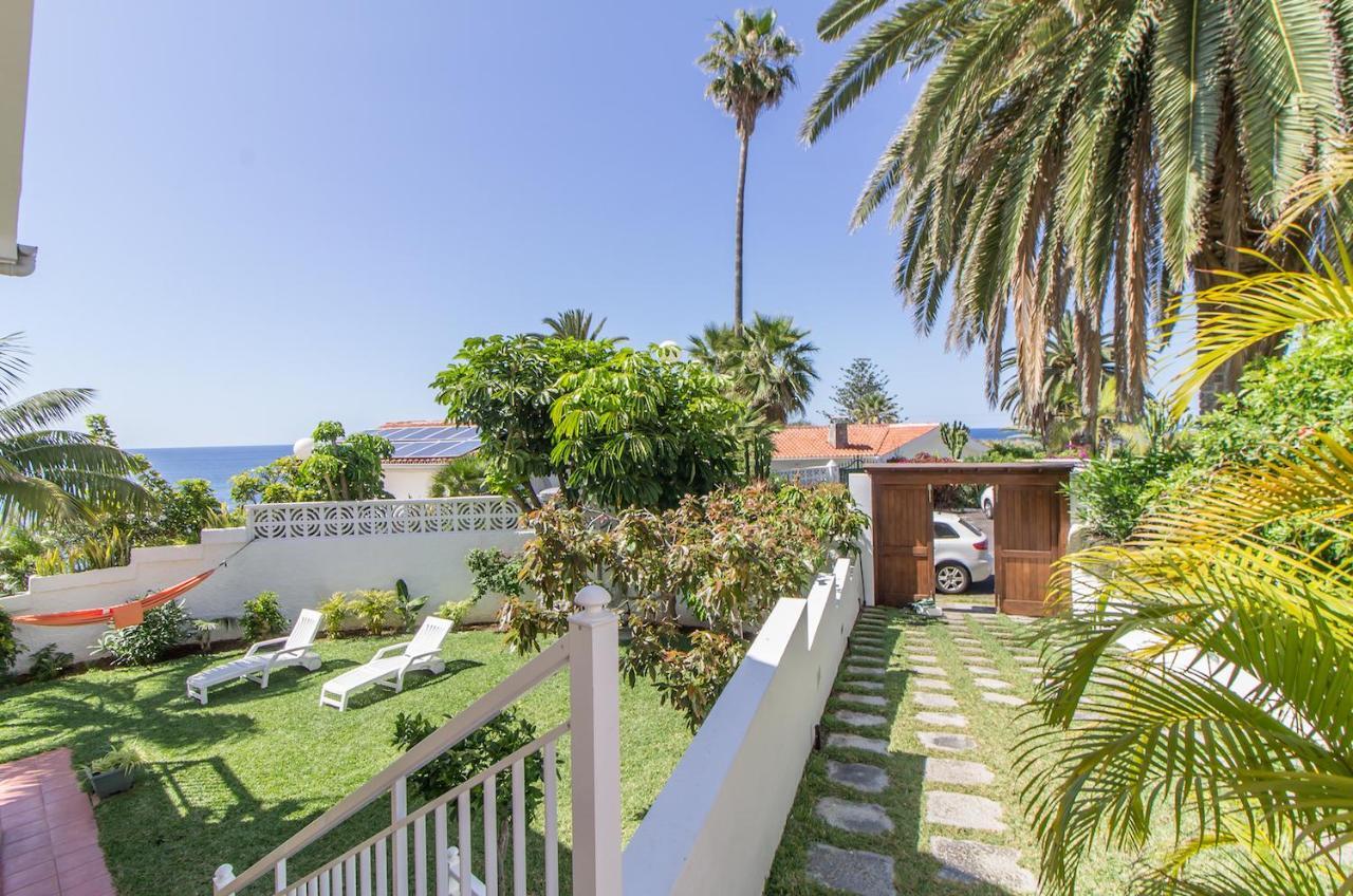 Villa In Protected Space In Front Of The Sea Los Realejos Exteriör bild
